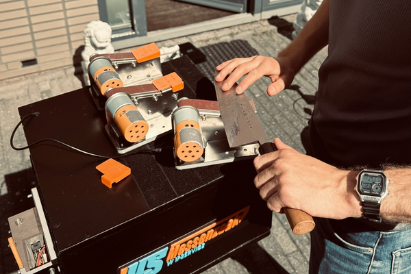 Professionele slijpmachine foto